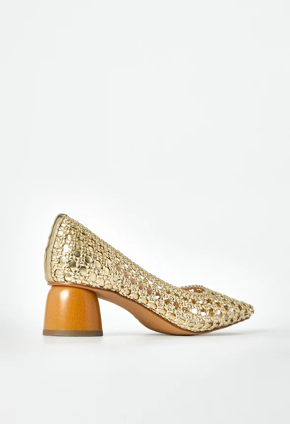 Allura Woven Pump - Image 4