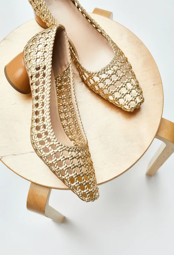 Allura Woven Pump - Image 6