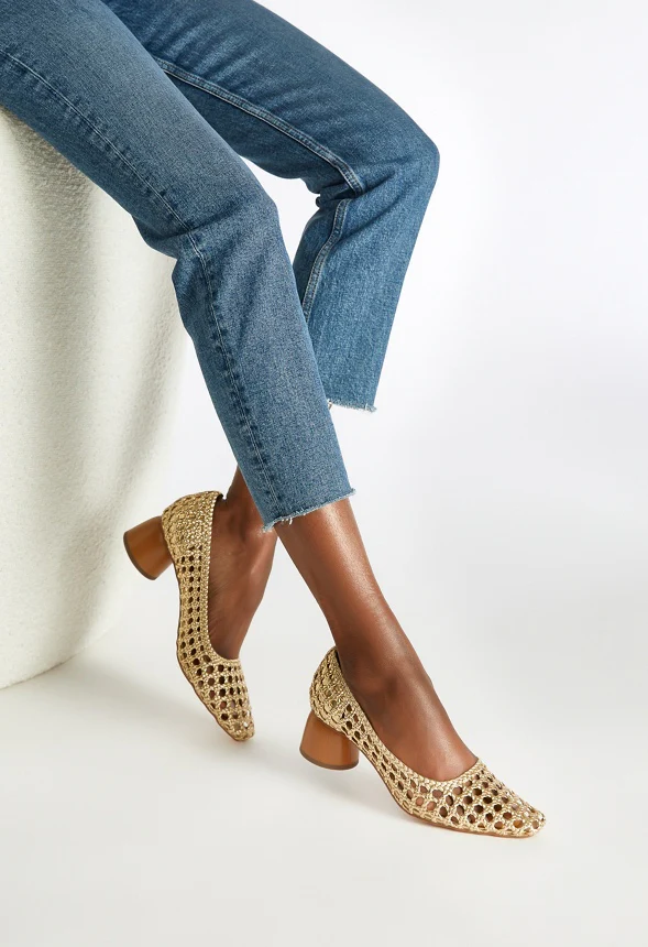 Allura Woven Pump - Image 8