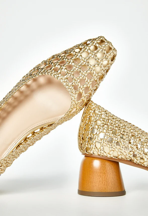 Allura Woven Pump - Image 9