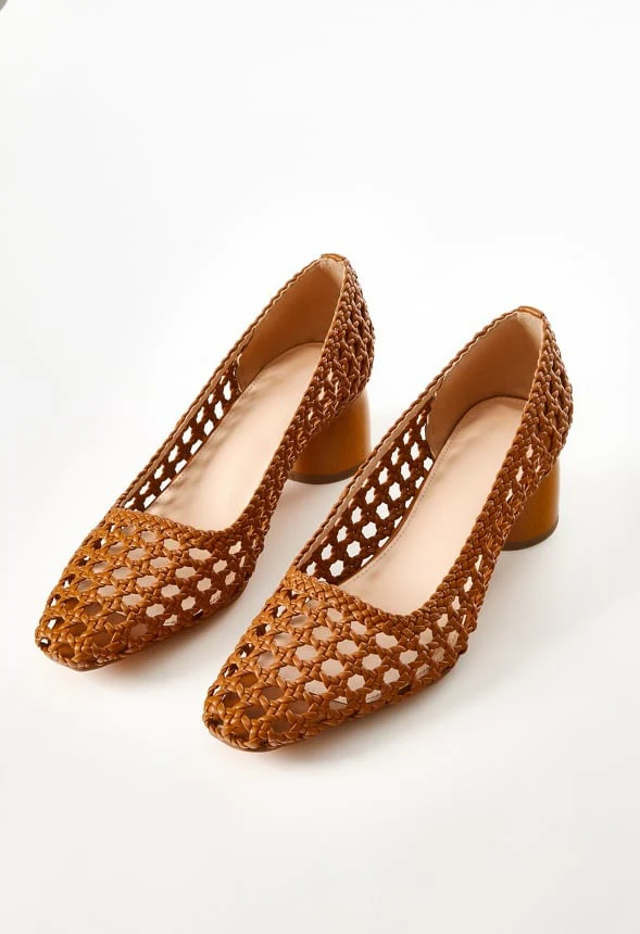 Allura Woven Pump - Image 3