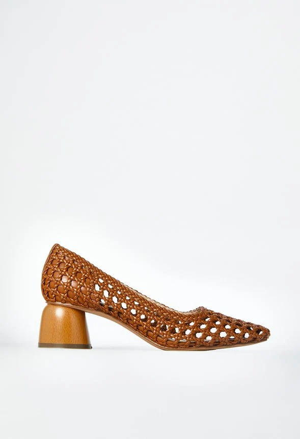 Allura Woven Pump - Image 4