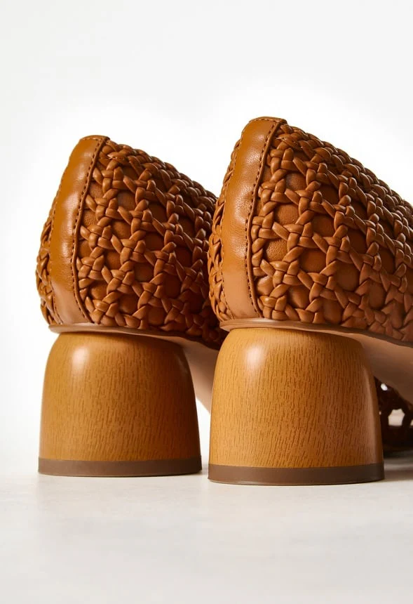 Allura Woven Pump - Image 5