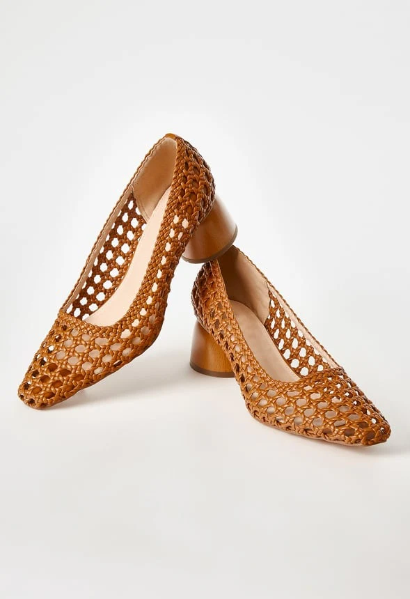Allura Woven Pump - Image 6