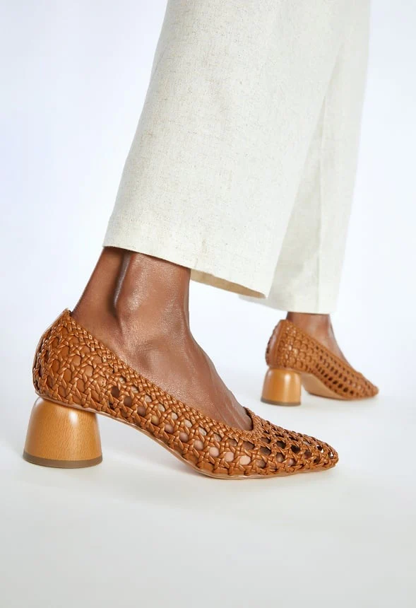 Allura Woven Pump - Image 7