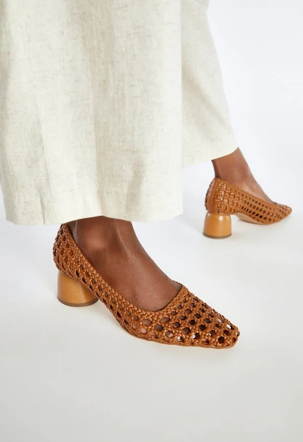 Allura Woven Pump - Image 8