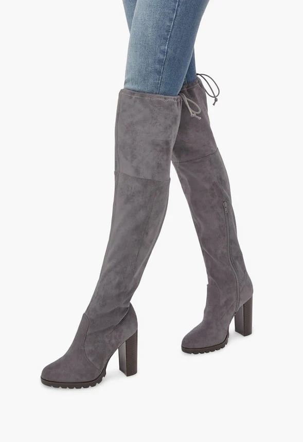 Alma Over-The-Knee Heeled Boot - Image 5