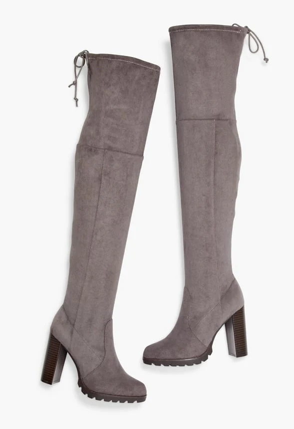 Alma Over-The-Knee Heeled Boot - Image 6