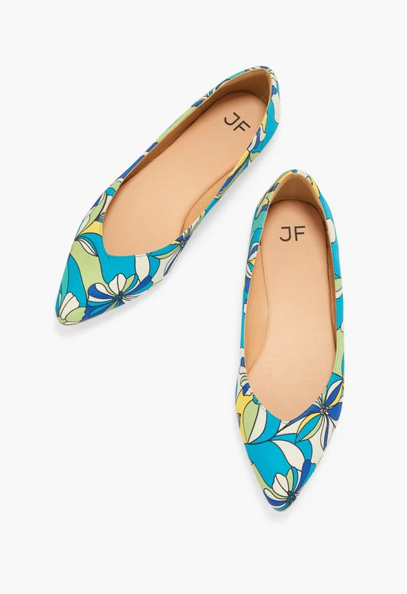 Amanda Pointed Toe Flat - Image 2