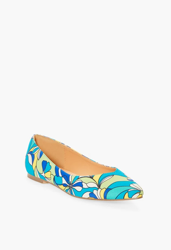 Amanda Pointed Toe Flat - Image 3
