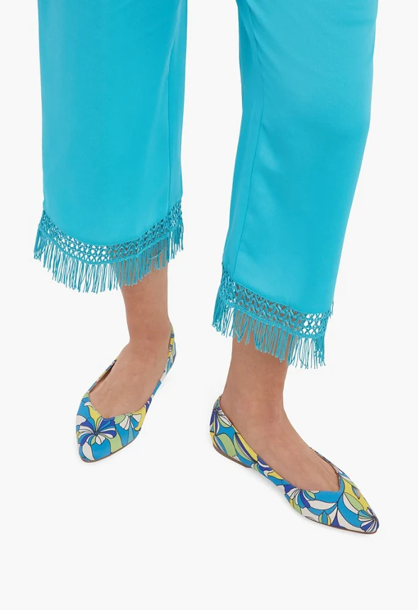 Amanda Pointed Toe Flat - Image 5