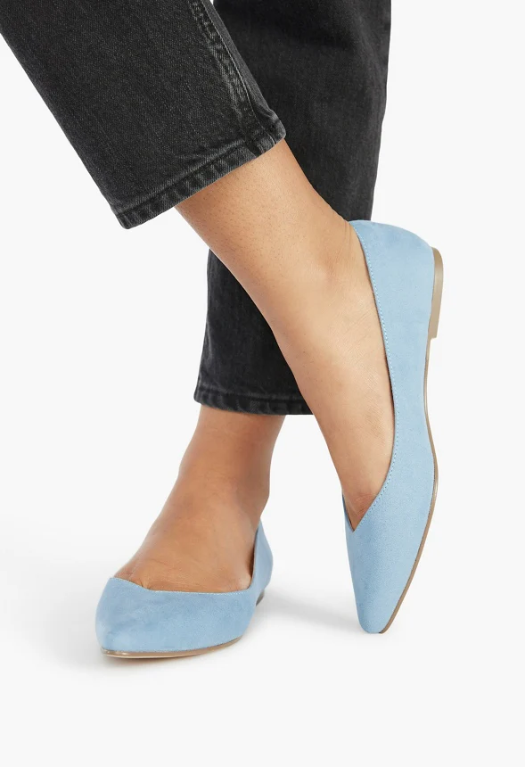 Amanda Pointed Toe Flat - Image 6