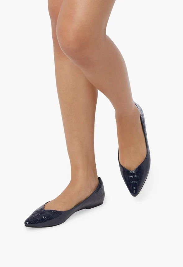 Amanda Pointed Toe Flat - Image 5