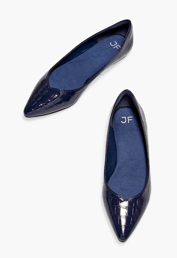 Amanda Pointed Toe Flat - Image 6