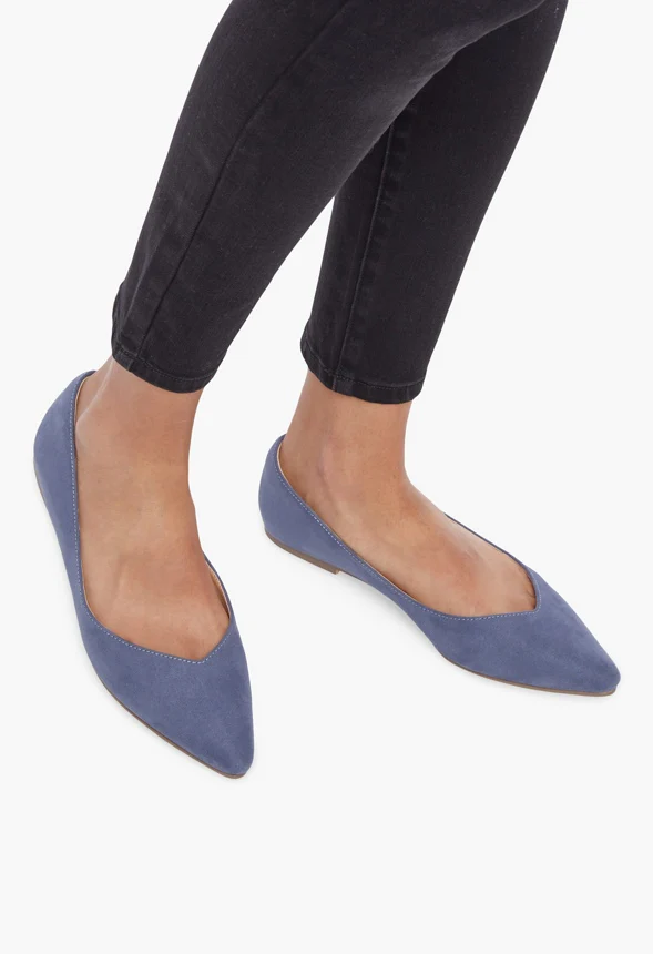 Amanda Pointed Toe Flat - Image 5