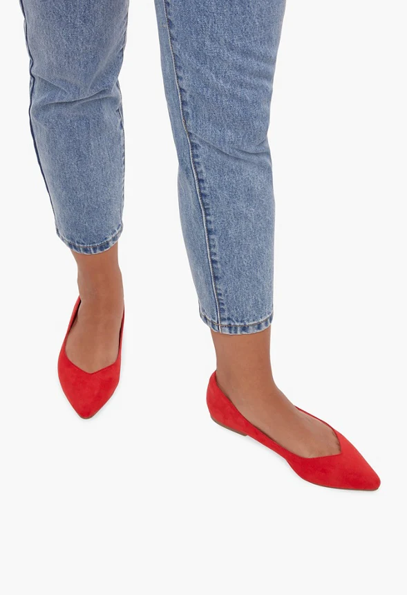 Amanda Pointed Toe Flat - Image 5