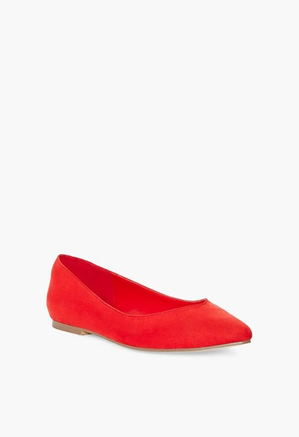 Amanda Pointed Toe Flat - Image 6