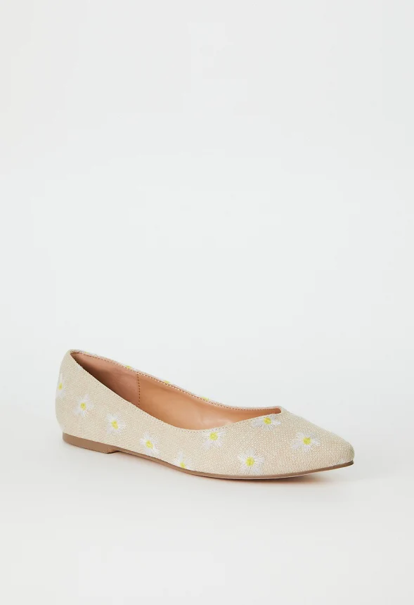 Amanda Pointed Toe Flat - Image 3