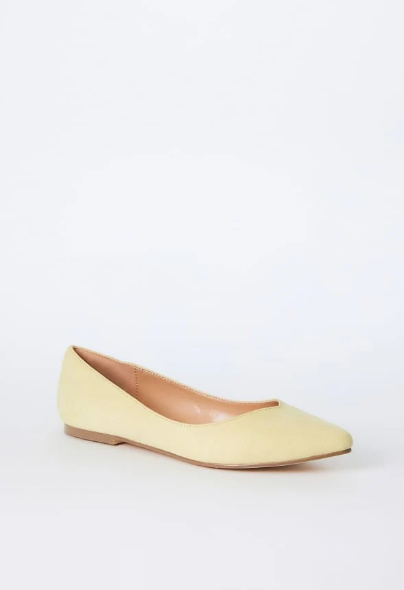 Amanda Pointed Toe Flat - Image 3