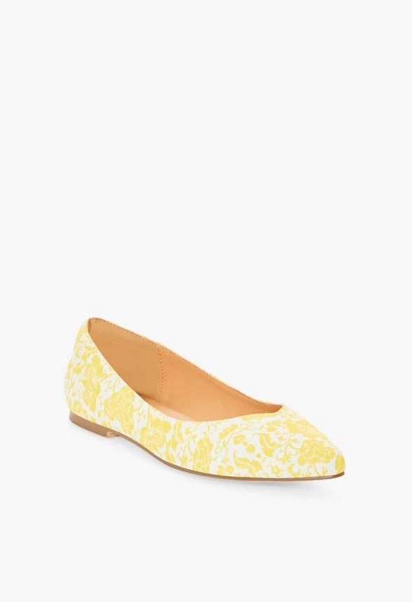 Amanda Pointed Toe Flat - Image 4