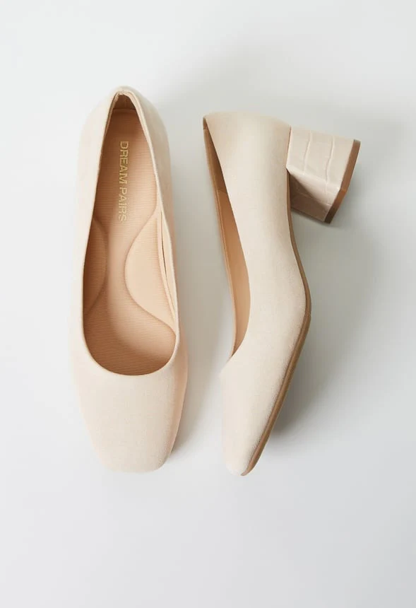 Amara Block Heeled Pump - Image 5