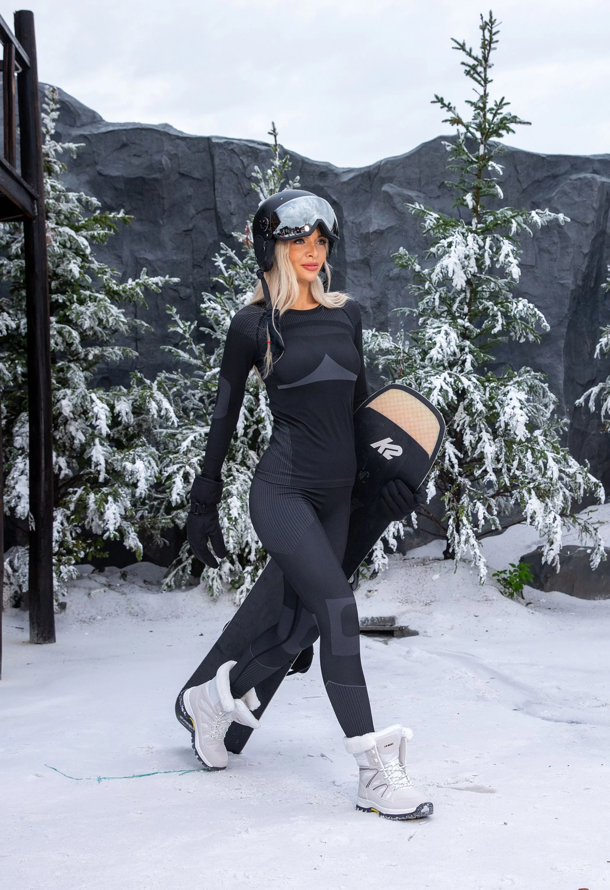 Women Seamless Thermal Underwear Set - Image 21