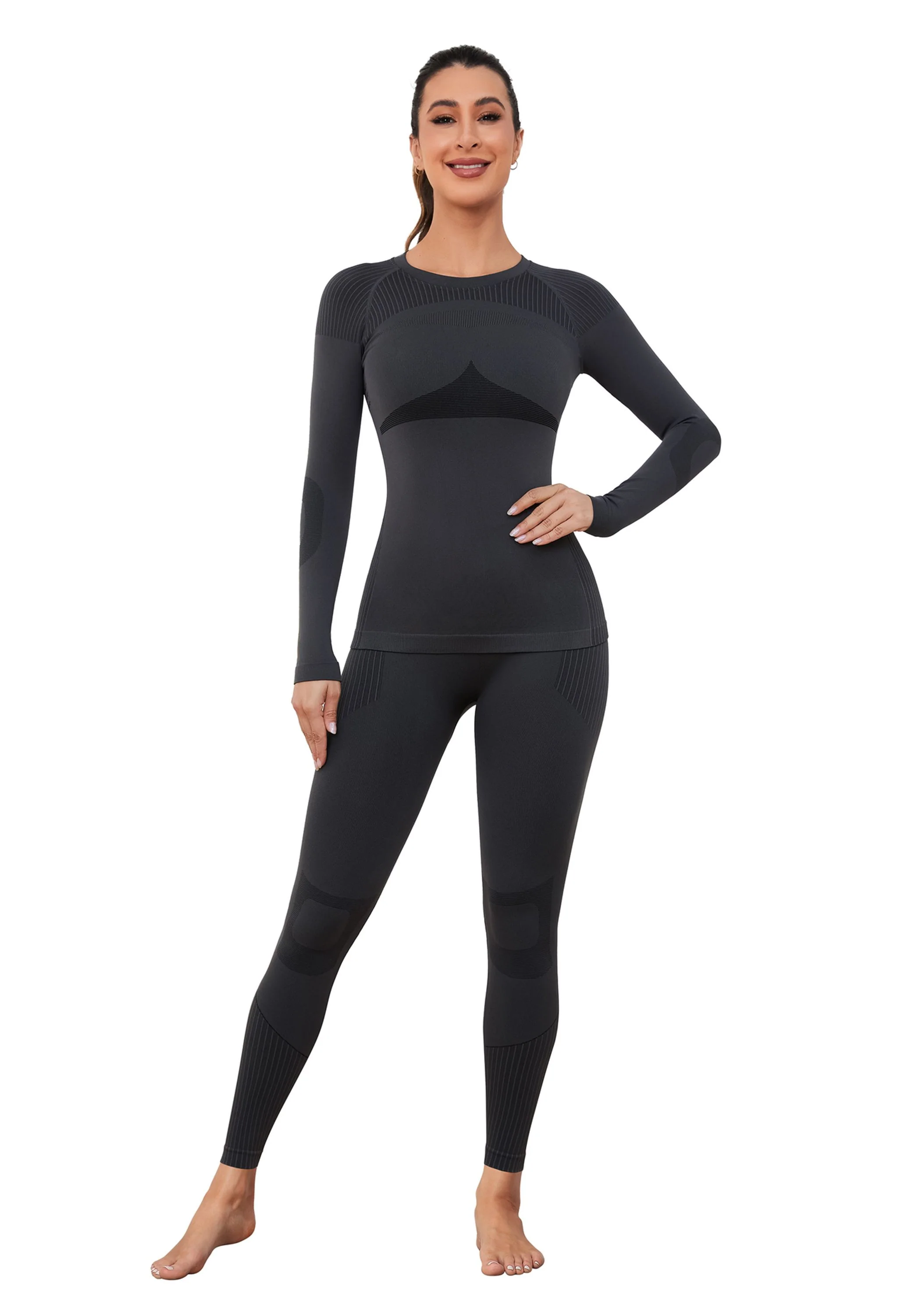 Women Seamless Thermal Underwear Set - Image 6