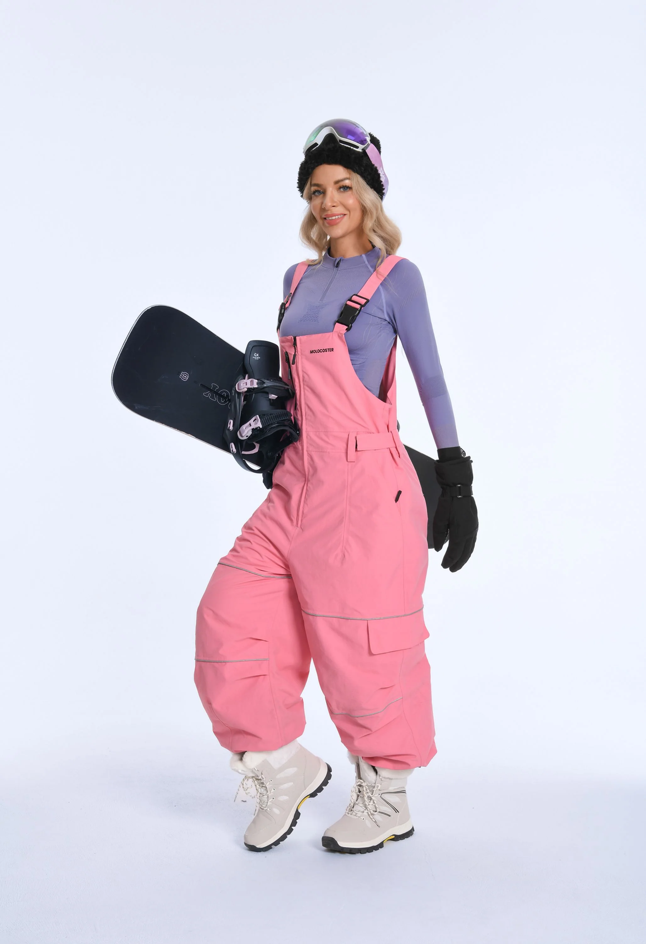 Women Seamless Quarter Zip Thermal Underwear Set - Image 5