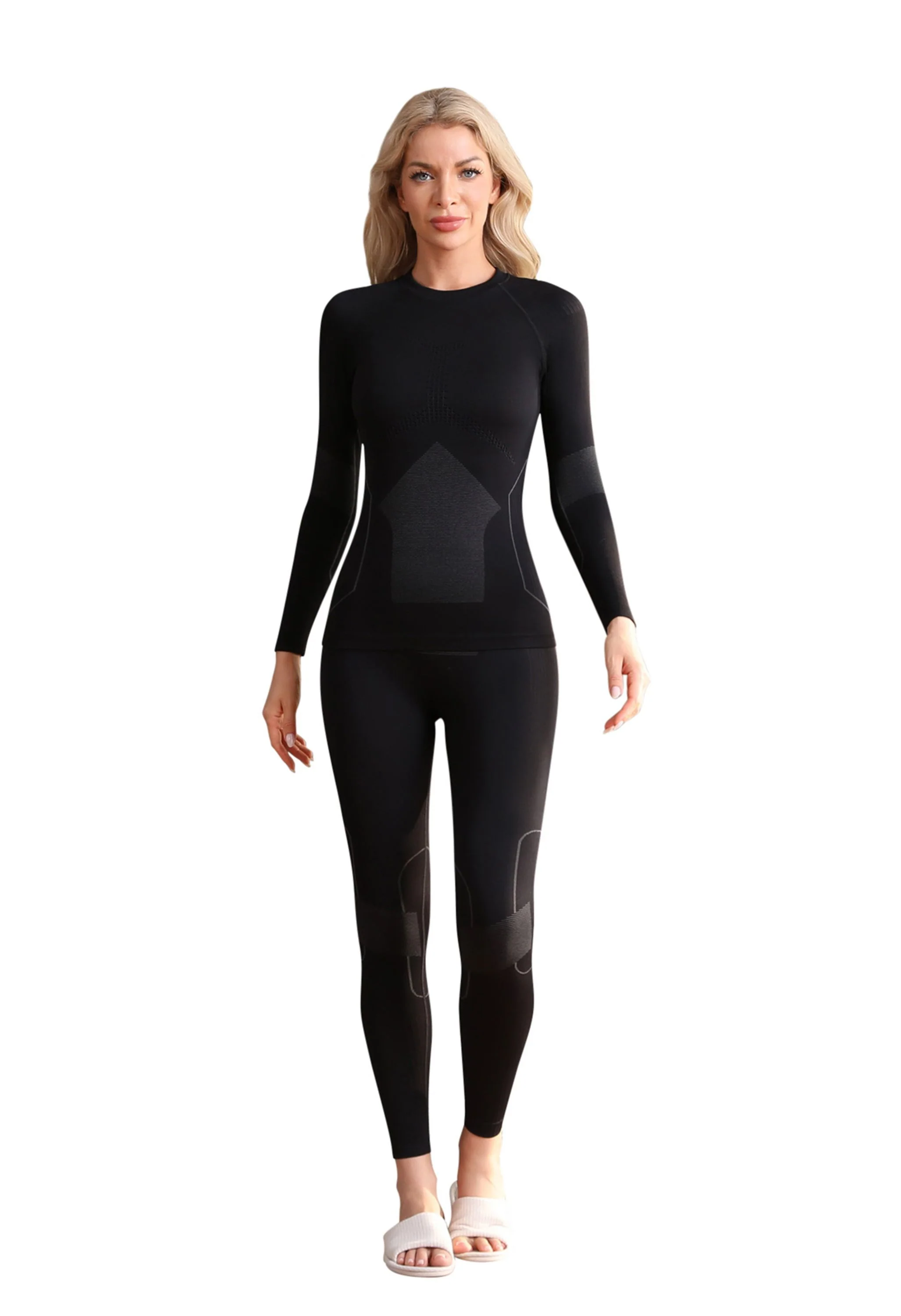Women Seamless Thermal Underwear Set - Image 10