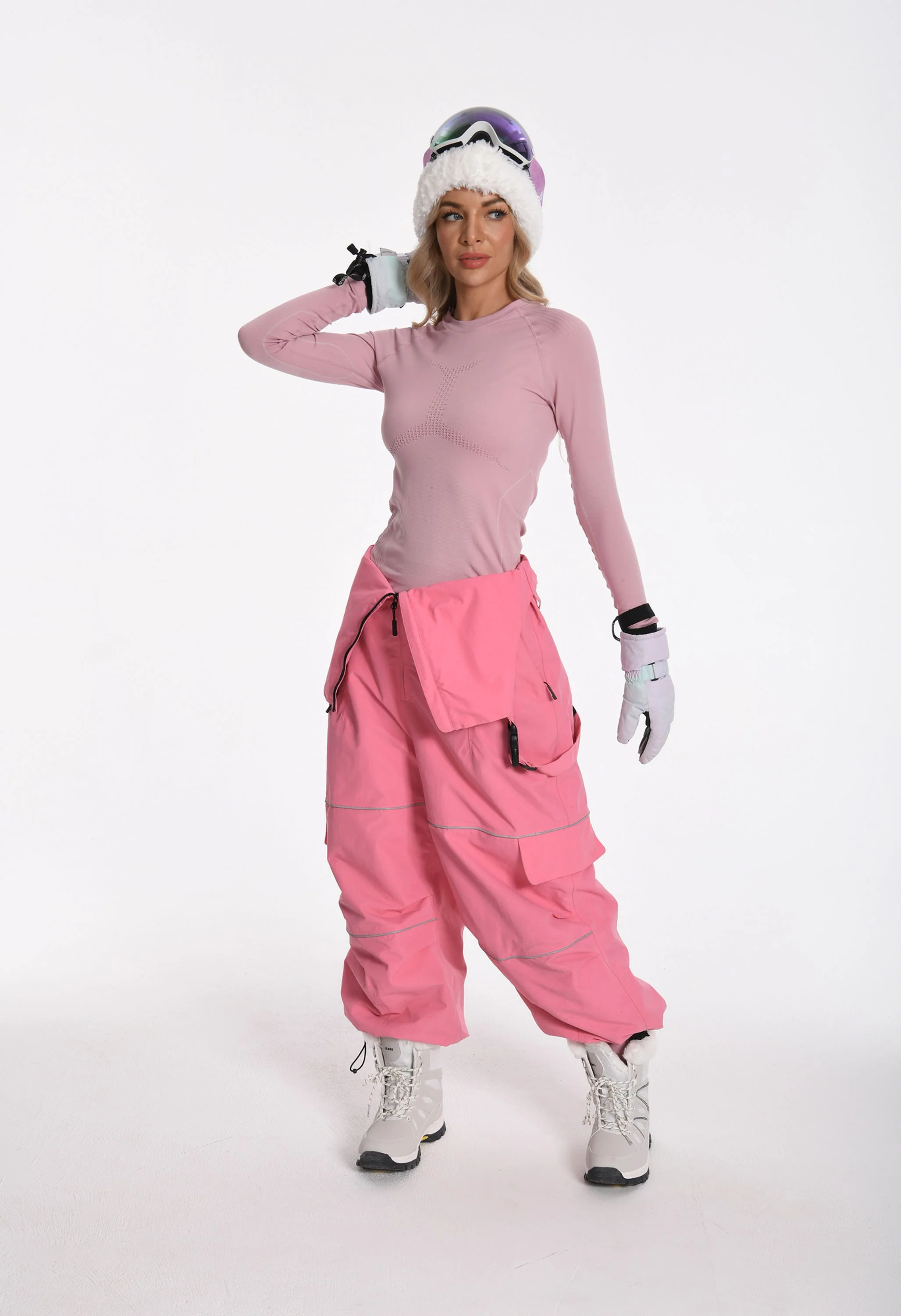 Women Seamless Thermal Underwear Set - Image 4