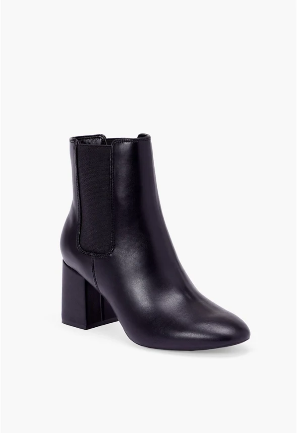 Amelia Block Heeled Bootie - Image 2