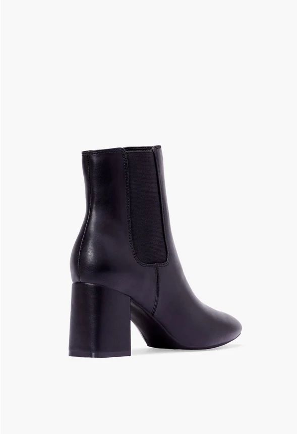 Amelia Block Heeled Bootie - Image 3