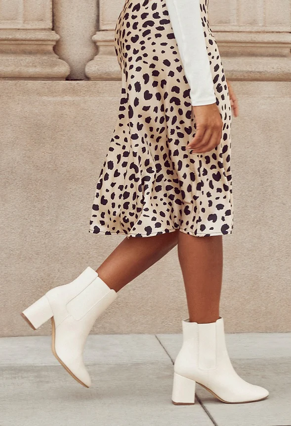 Amelia Block Heeled Bootie - Image 2