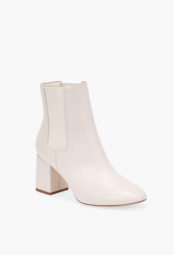 Amelia Block Heeled Bootie - Image 5