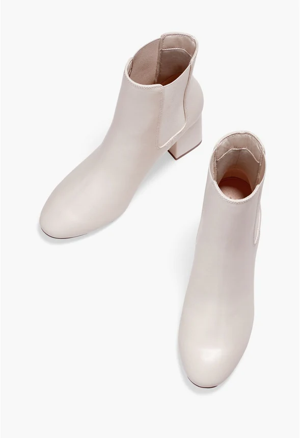 Amelia Block Heeled Bootie - Image 6