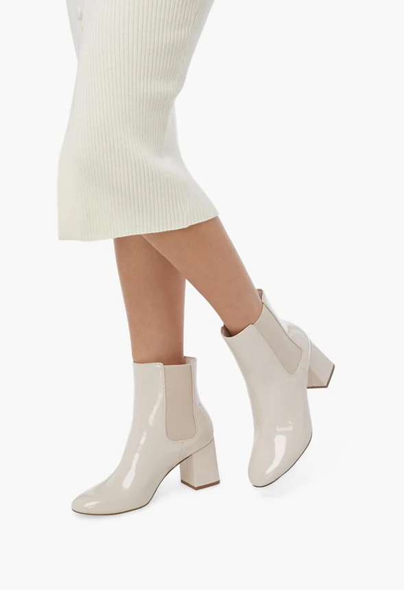 Amelia Block Heeled Bootie - Image 5