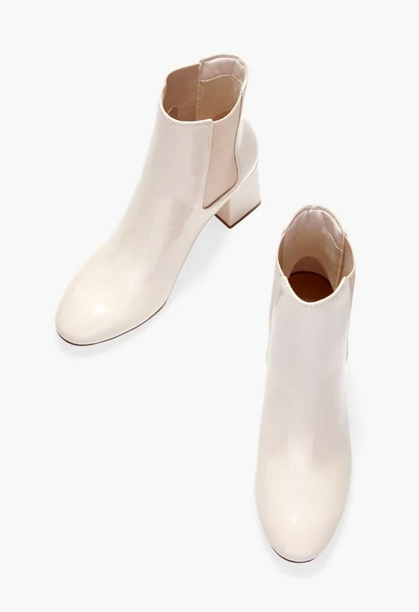 Amelia Block Heeled Bootie - Image 6