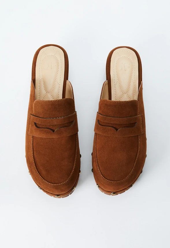 Amelia Block Heeled Mule - Image 5