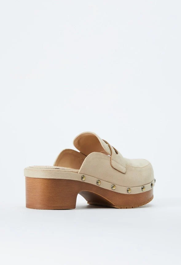 Amelia Block Heeled Mule - Image 3