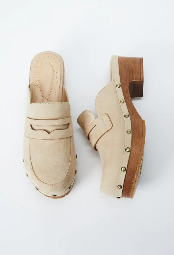 Amelia Block Heeled Mule - Image 5