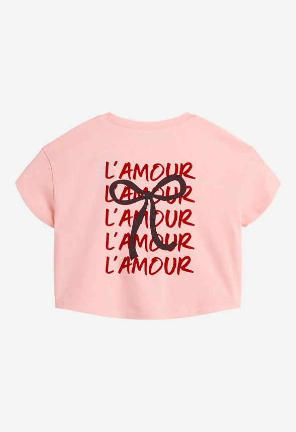 Amour Cropped Tee - Image 2