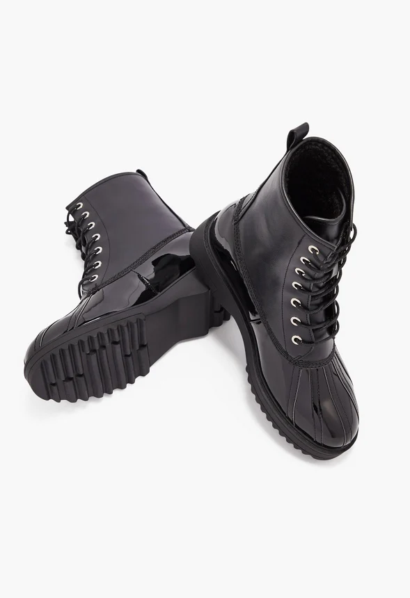 Amy Lace-Up Duck Boot - Image 4