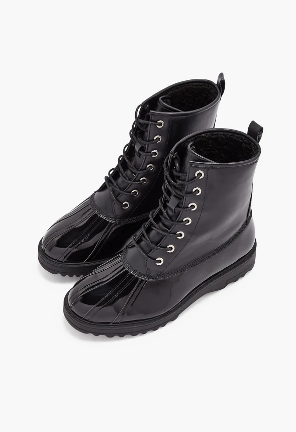 Amy Lace-Up Duck Boot - Image 6