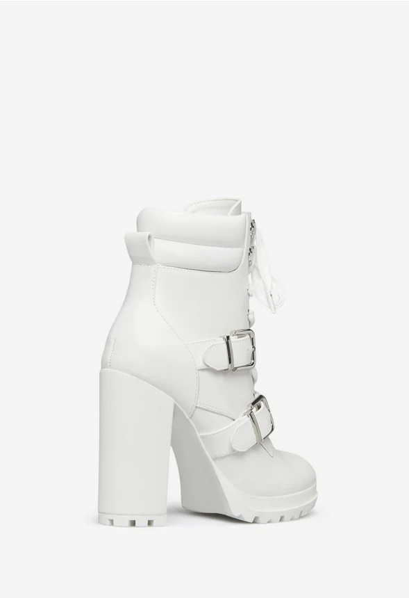 Analisa Block Heeled Bootie - Image 4