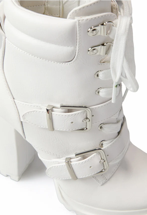 Analisa Block Heeled Bootie - Image 5