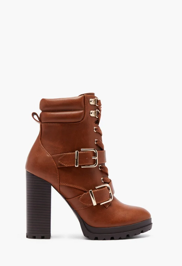 Analisa Block Heeled Bootie - Image 3