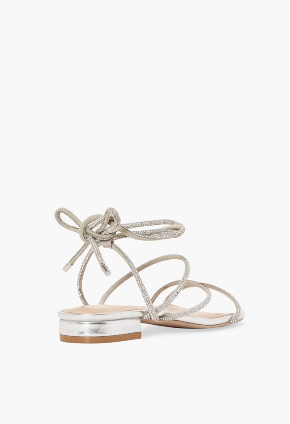 Angela Wrap Flat Sandal - Image 3