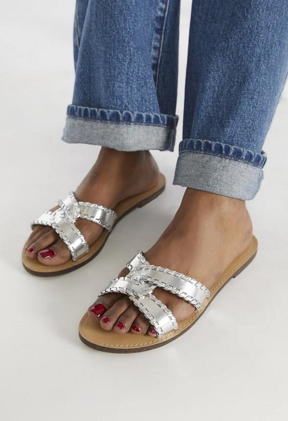 Anitta Flat Slide Sandal - Image 2