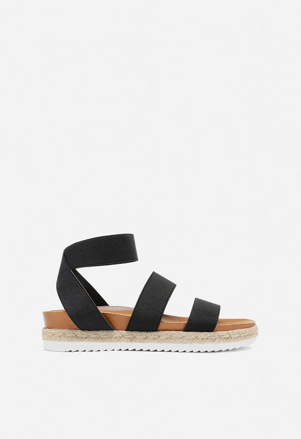 Ankle Strap Espadrille Platform Wedge - Image 3