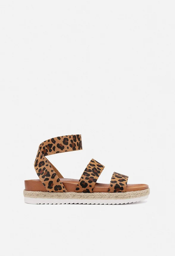 Ankle Strap Espadrille Platform Wedge - Image 3